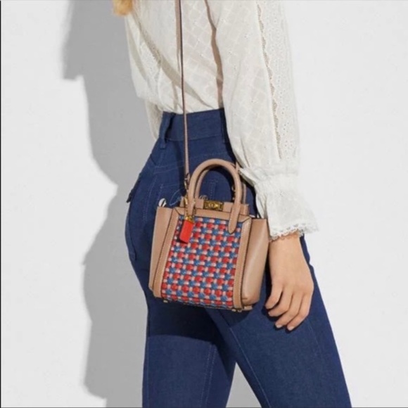 NWT COACH 1941 Troupe 16 Crossbody Bag Leather Purse Handbag - Picture 9 of 9